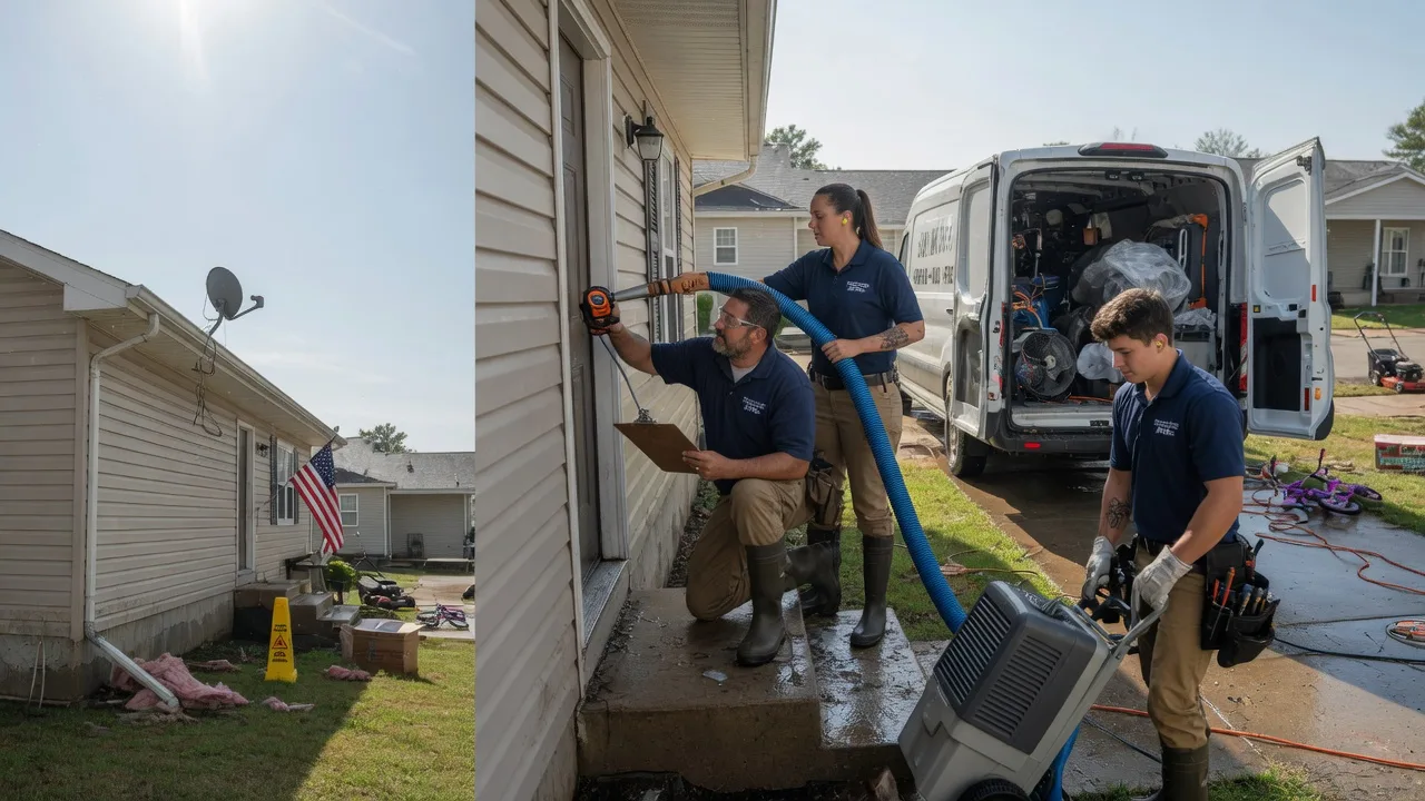 Ceiling Water Damage Restoration in Union Hill, IL near me