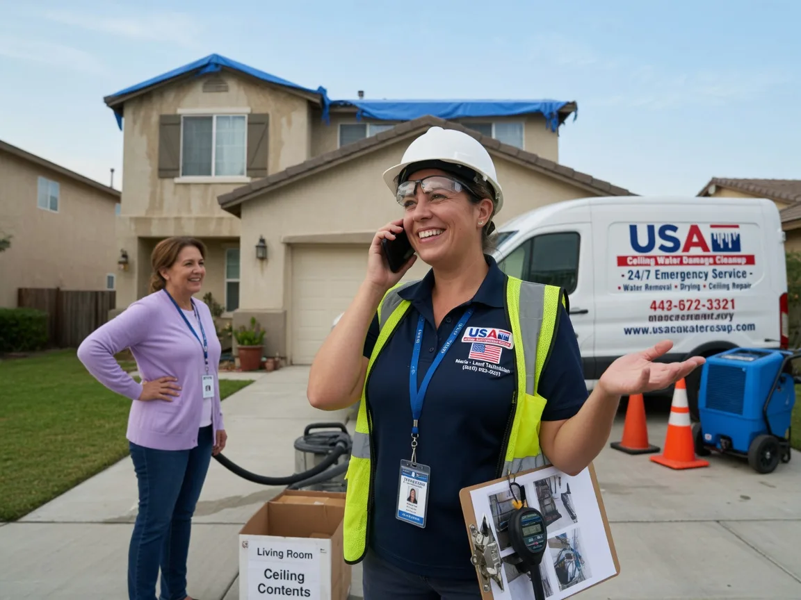 Ceiling Water Damage Restoration Union Hill, IL FAQs